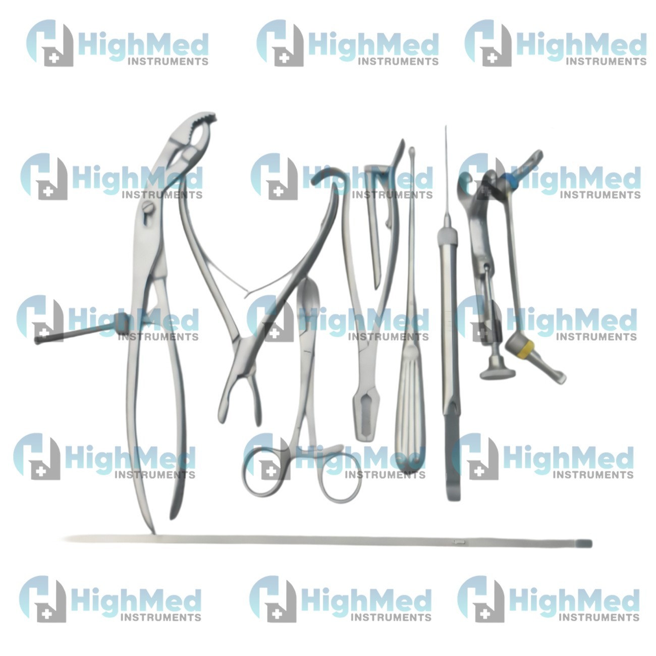 10 Assorted Orthopedic Surgical Instruments Custom Made Set – Premium-Quality