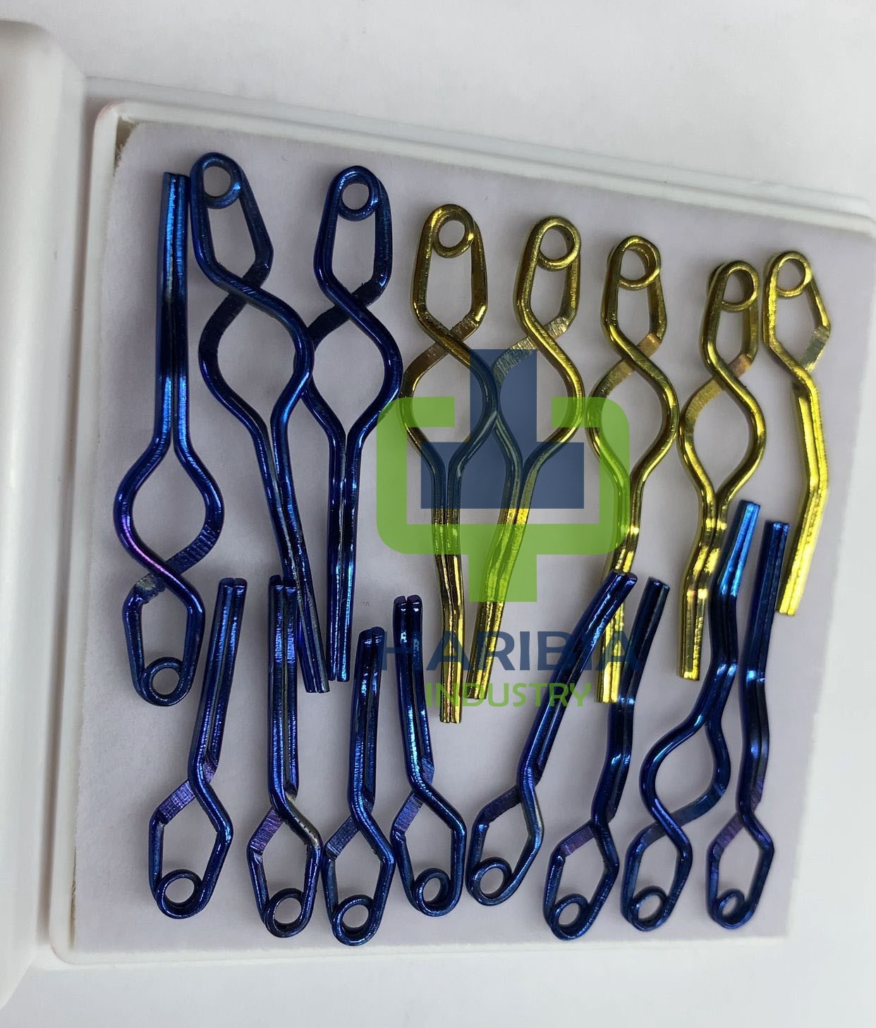 Aneurysm Clips Neurosurgery 16-pcs Premium Quality Titanium Set with box