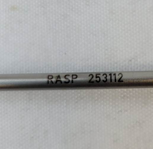 T.A.G 253110 and 253112 Meniscal Repair Rasp Straight
