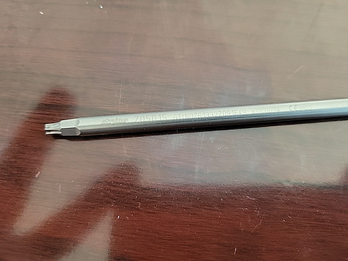 E5001 Stryker 705015 T15 StarDrive Screwdriver Orthopaedic Torx Bit