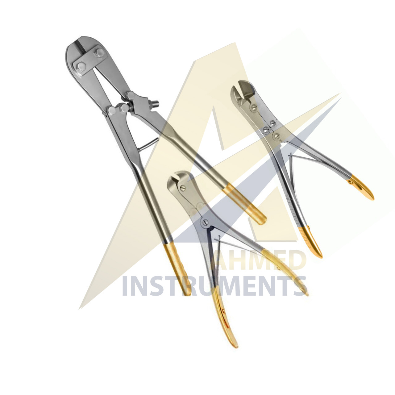 3 PIN & WIRE Cutter Set T/C Jaw Orthopedic Surgical Pliers Veterinary Special