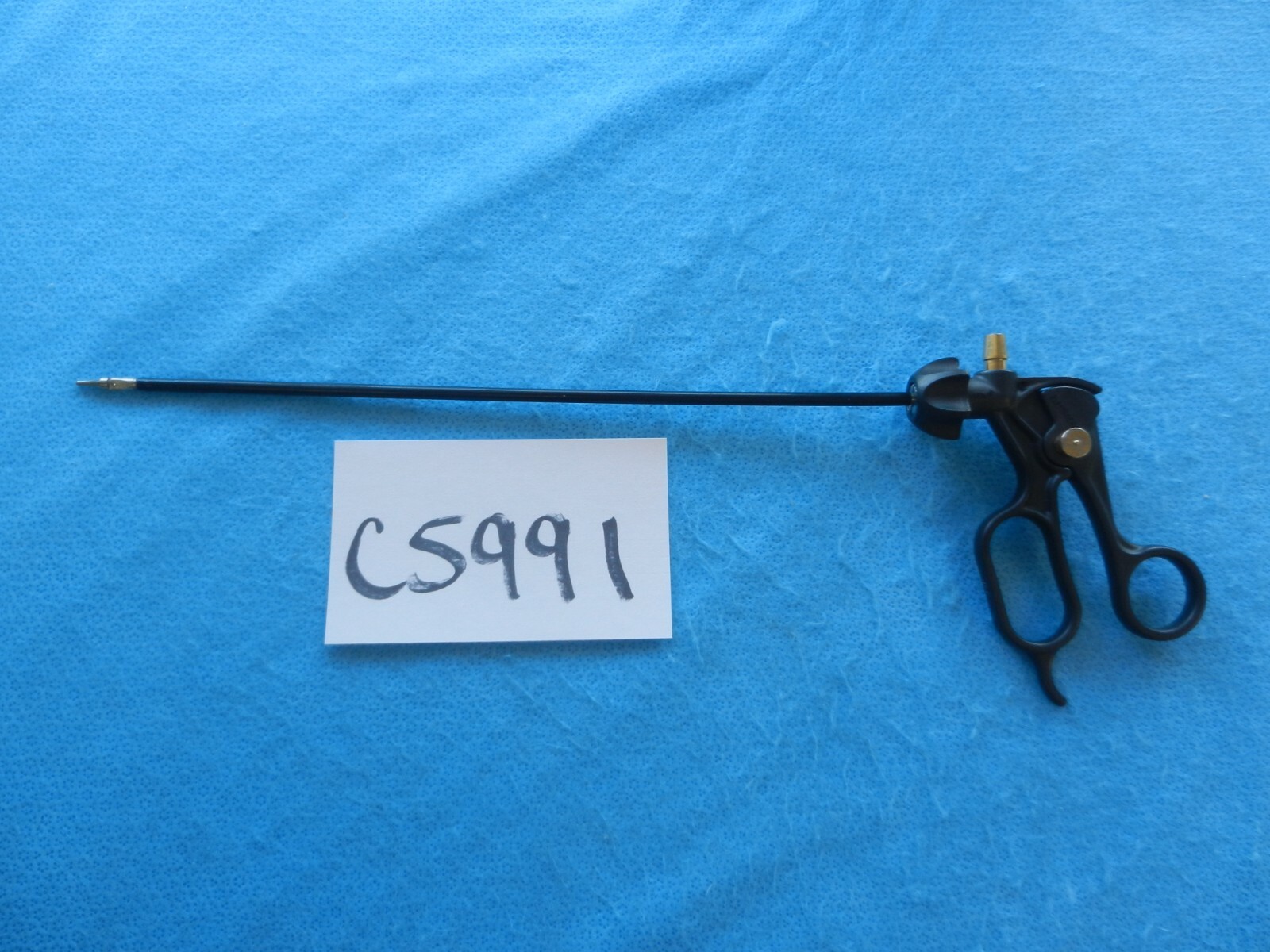 Encision Surgical Laparoscopic 5mm 31cm Bullet Nose Grasping Forceps ES0012