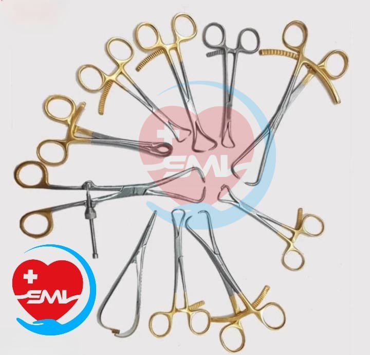 10 Pcs Forceps Bone Reduction Holding Clamps Orthopedic Surgical Instruments