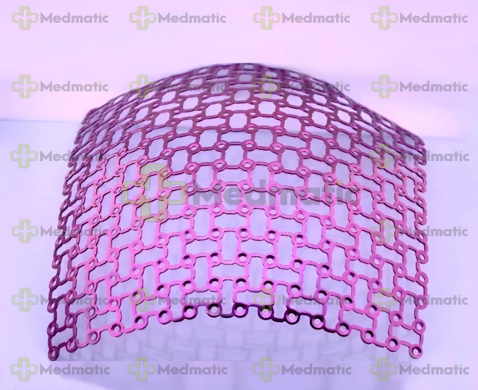 Titanium Maxillofacial Mesh Plate 100mm x 100mm Veterinary Orthopedic Implants