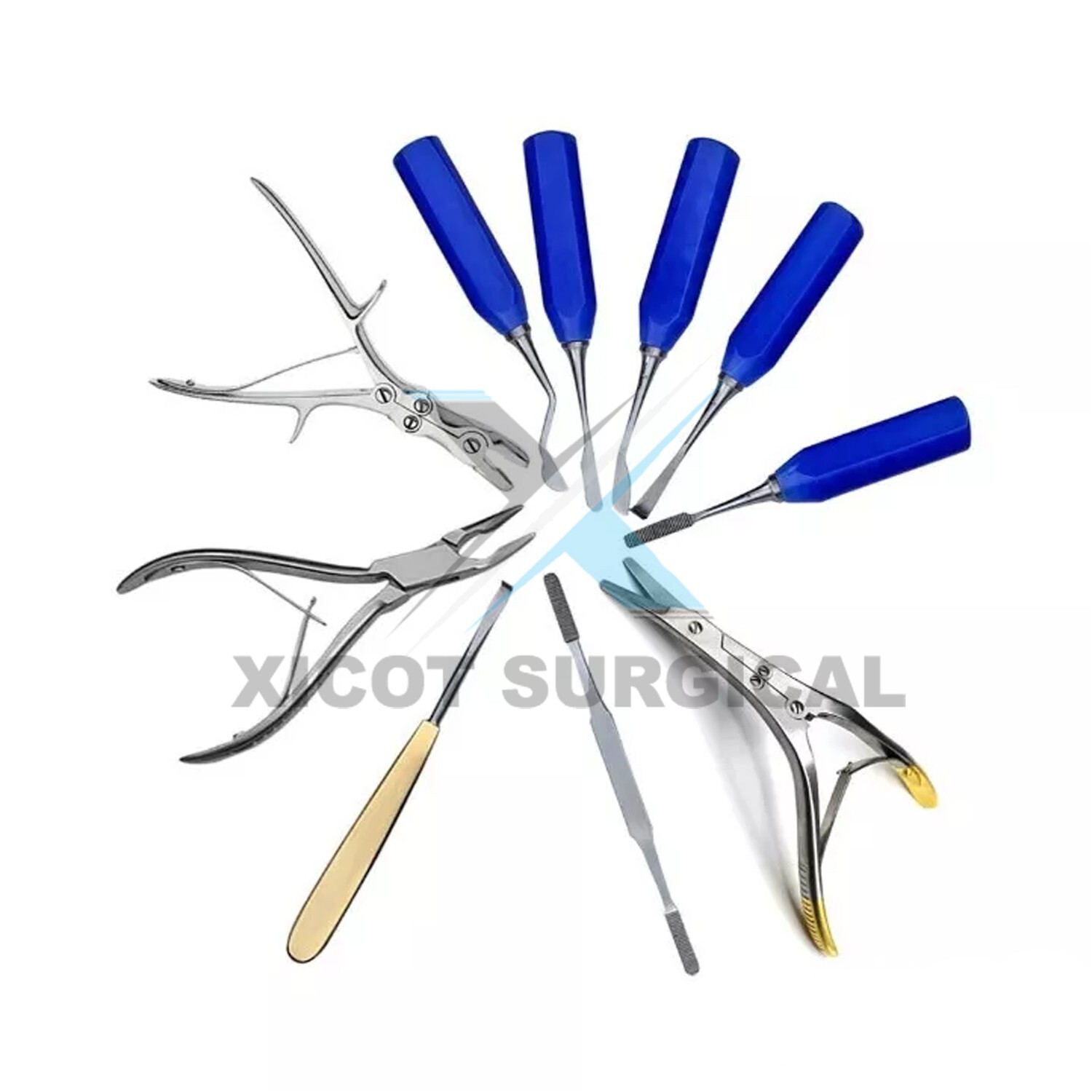 Premium 15-Piece Preservation Rhinoplasty Set – Professional Nasal Surgery Kit