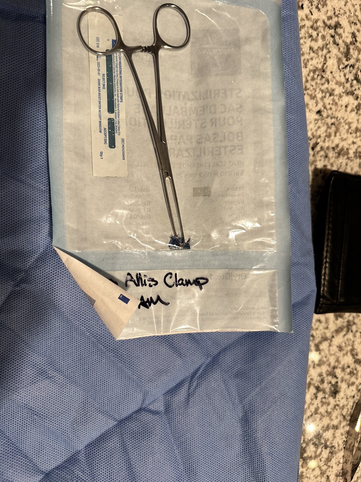 Allis Tissue Forceps Clamp Teeth Stainless Steel Hemostat Surgical Instruments