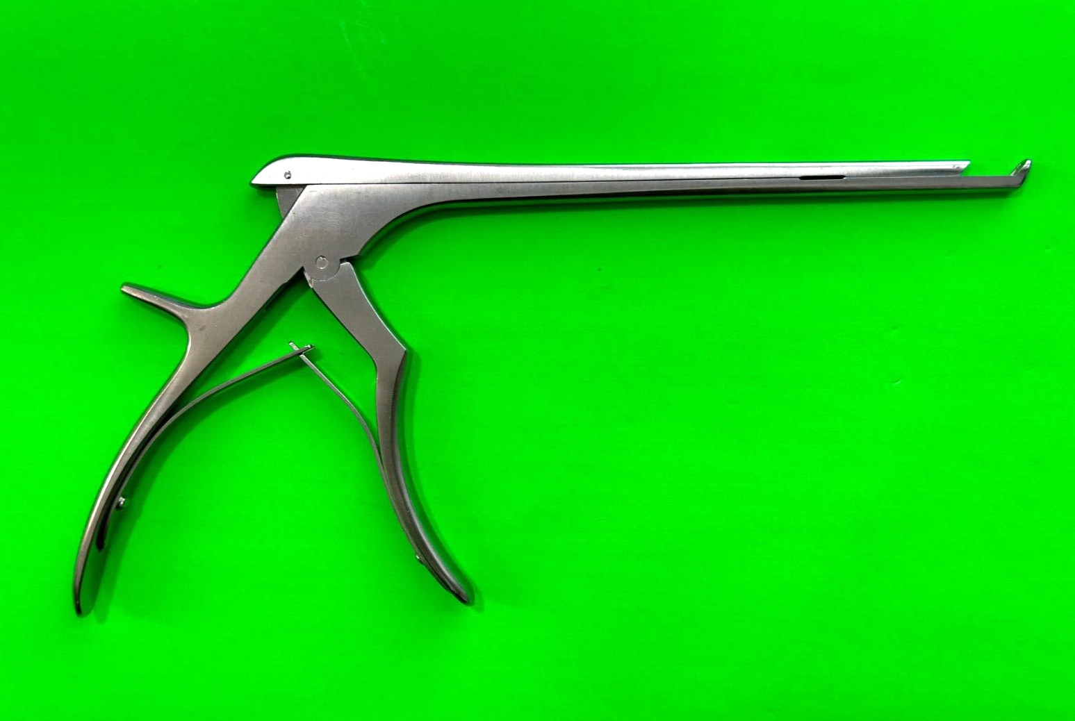 BOSS Surgical 70-1855 Orthopedic Kerrison Rongeur 5mm Up Bite, 40°, Shaft 8″