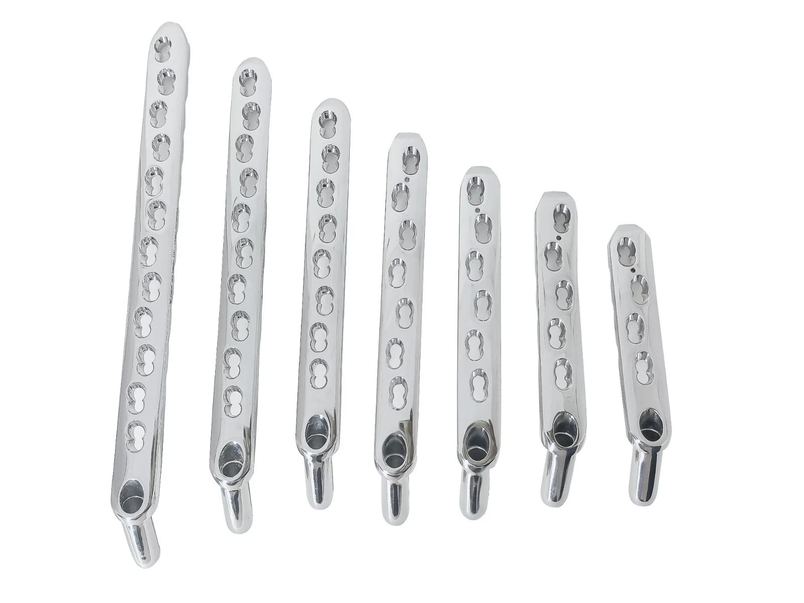 Veterinary 5.0mm LCP CHS Plate Lot of 7pcs with SS Surgicals Instruments.