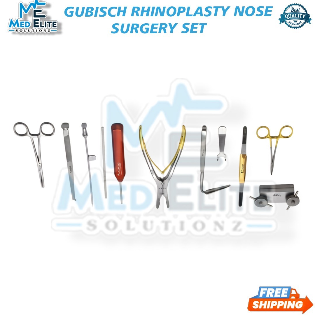 Basic Surgical Gubisch Rhinoplasty Nose Surgery Set Surgical Nasal instruments