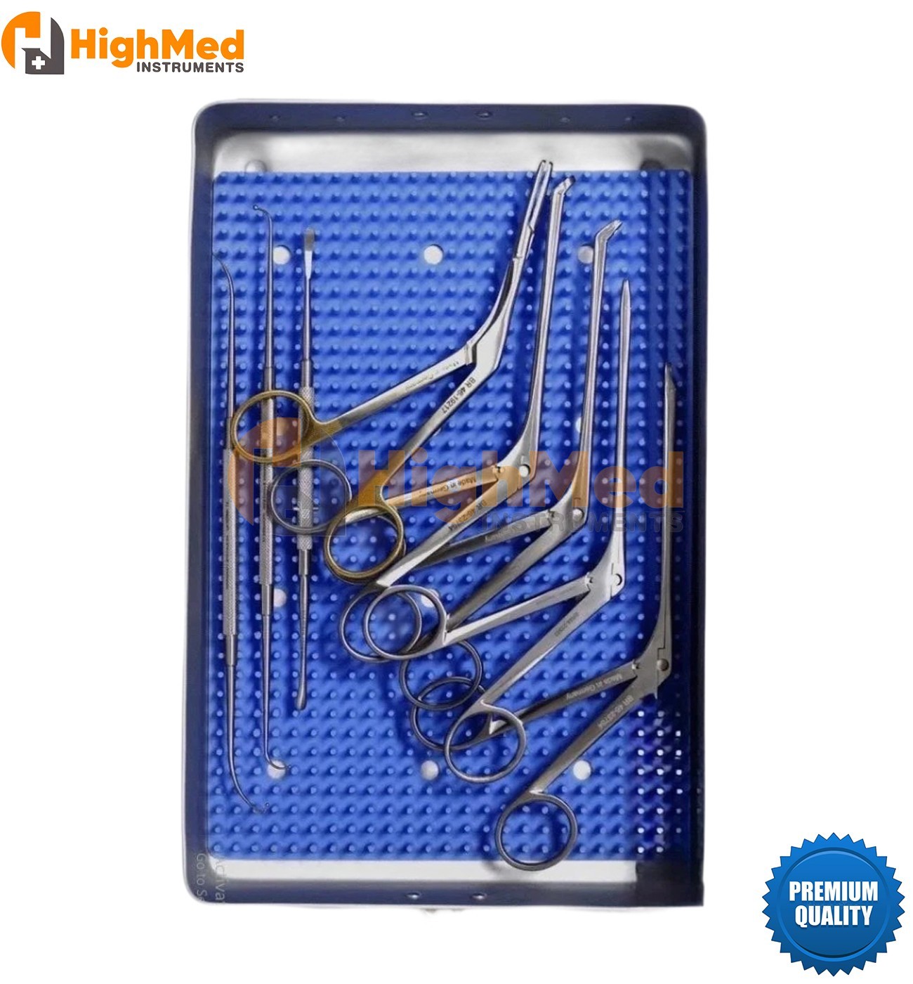 10 Pcs Minor Fess instruments Set Endoscopic Sinus surgery ENT Surgical Set
