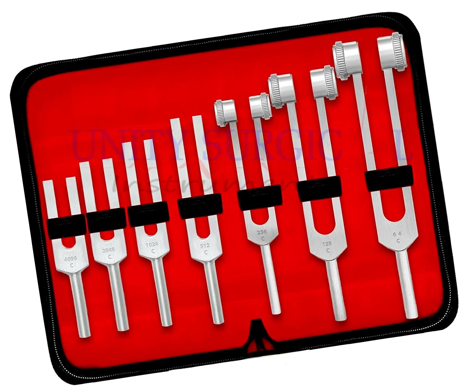 Tuning Fork Set of 7 For Healing Therapy Medical surgical diagnostic instruments