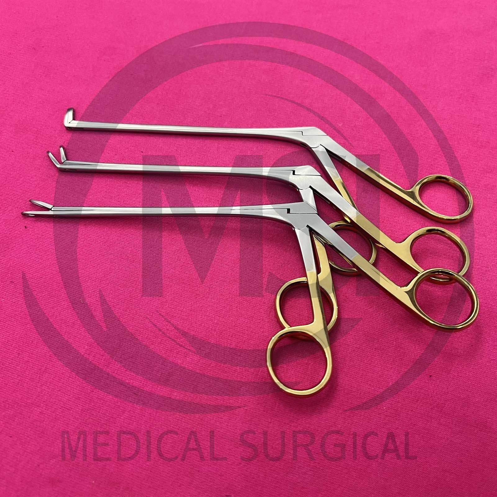 Wilde Blakesley Nasal Forcep Straight 45° UP and 90° UP Angle Surgical ENT 3pcs