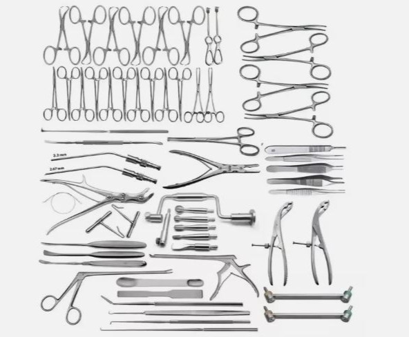 NeuroSurgery Instruments Set Of 151 PCS German Stainless Steel Surgical Instrume