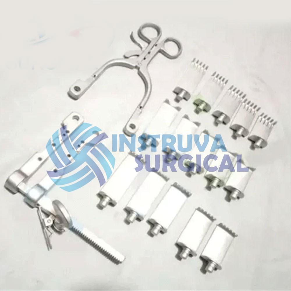 Caspar Cervical Neuro spine Retractor Complete instruments Set Orthopedic