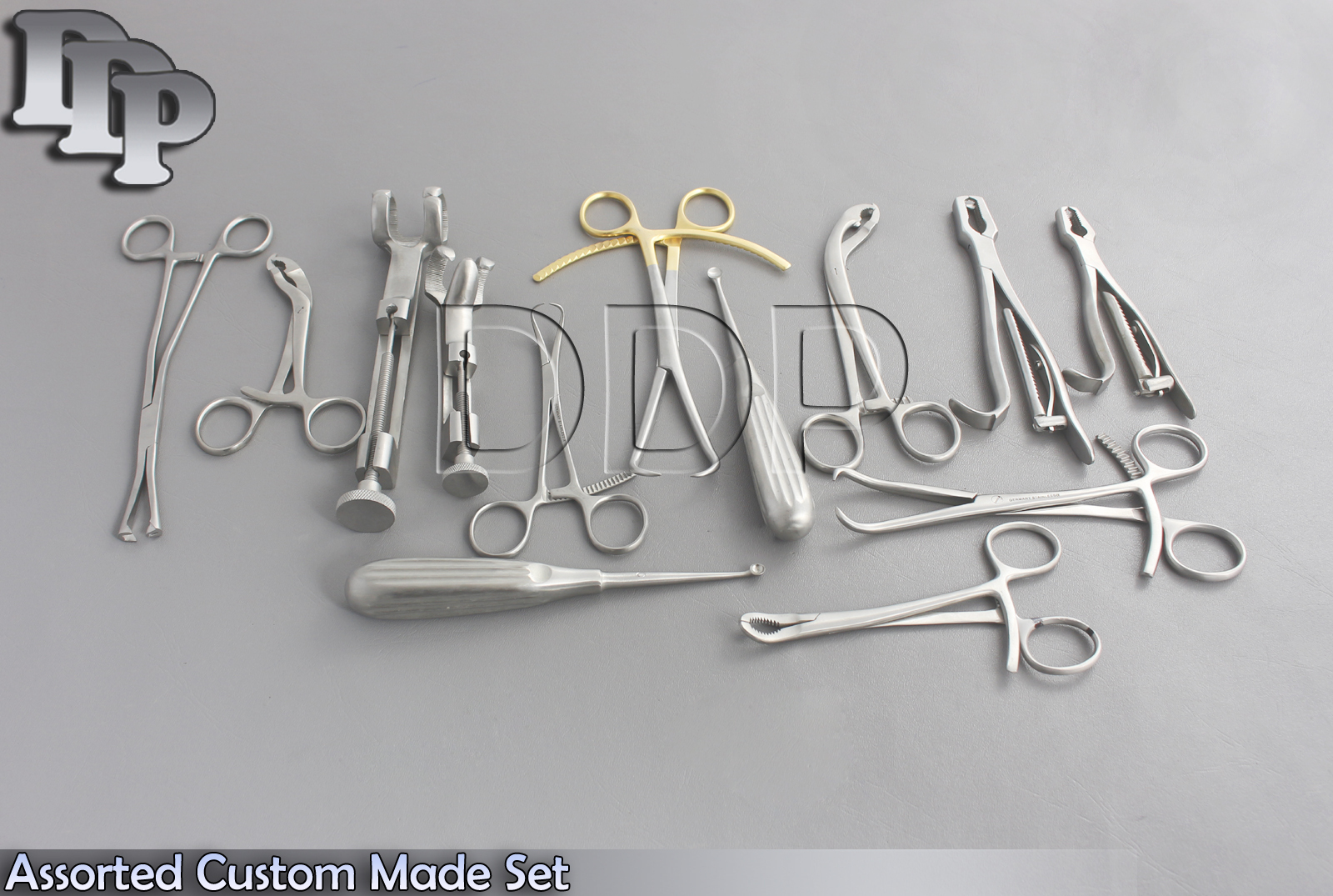 14 Assorted Orthopedic Surgical Instruments Custom Made Set,SR-531
