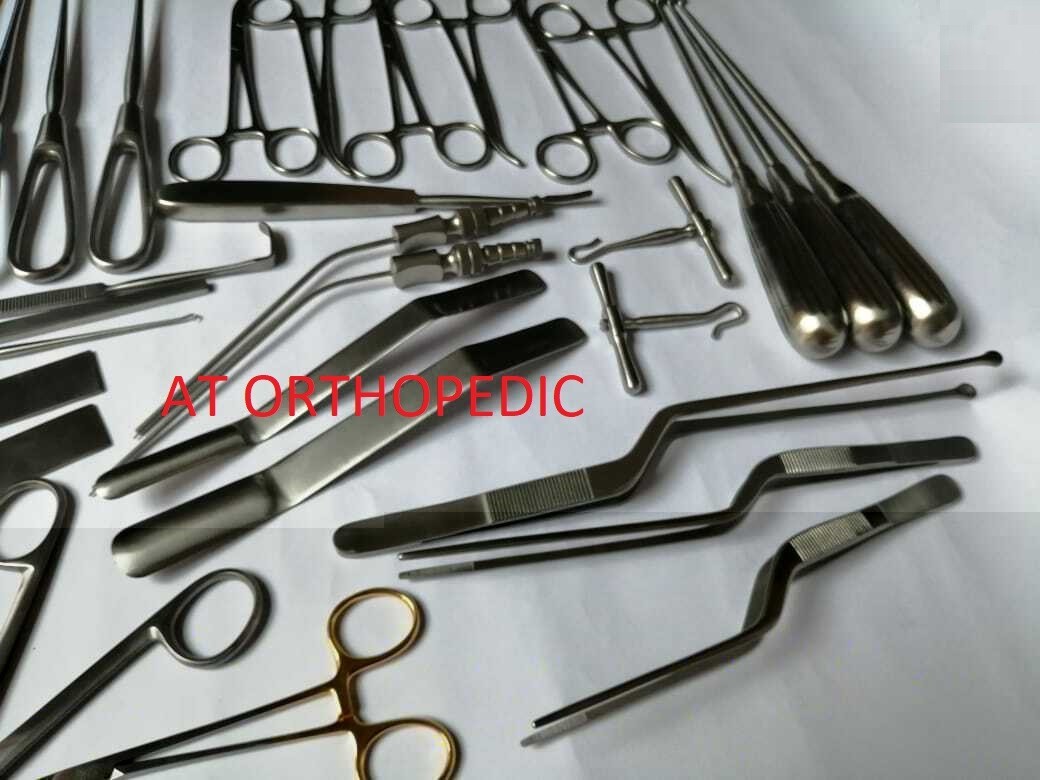 Craniotomy Instrument Set 40 Pcs Orthopedic Surgical Instrument Neurosurgery Kit