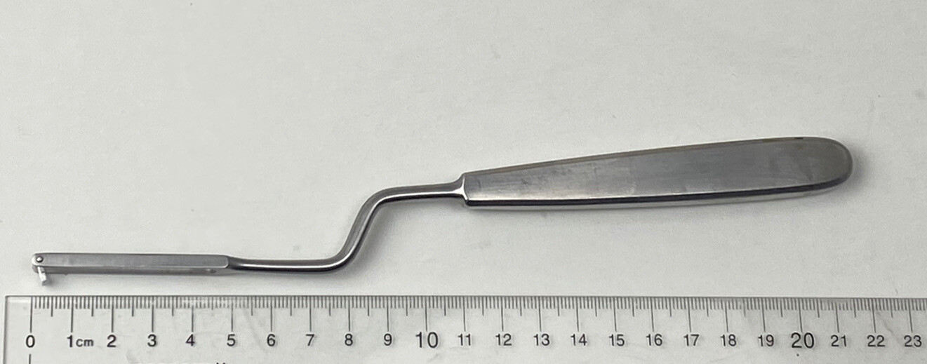 CODMAN 40-6775 Ballenger Swivel Knife Bayonet Shape 5mm Blade 8.5in L 3.5in WL