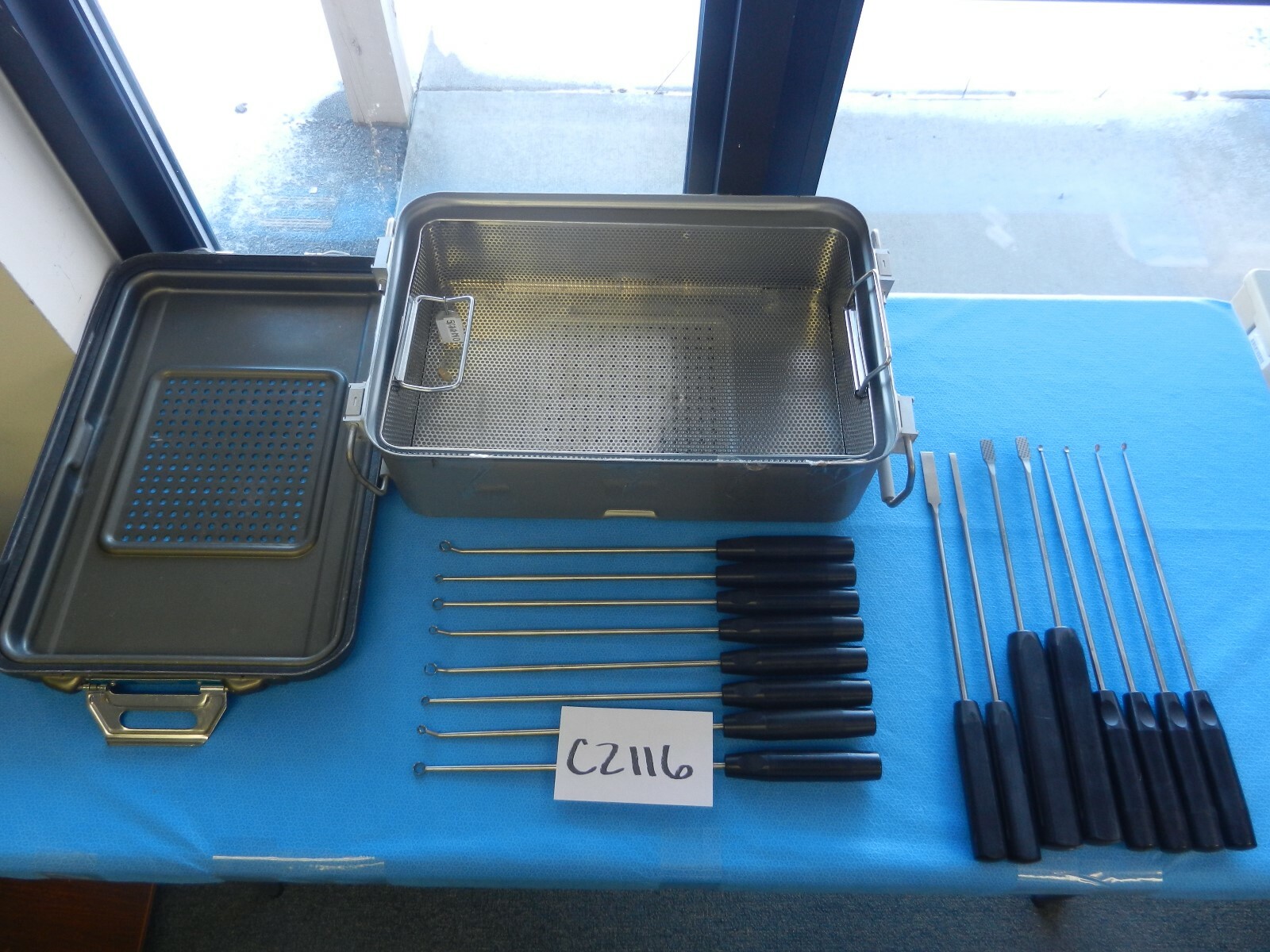 Life Instruments Inc. Surgical Orthopedic Instrument Set W/ Case