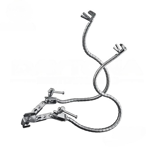 Leyla Self Retractor Brain Retractor Set Two Arms Orthopedic Surgical Instrument