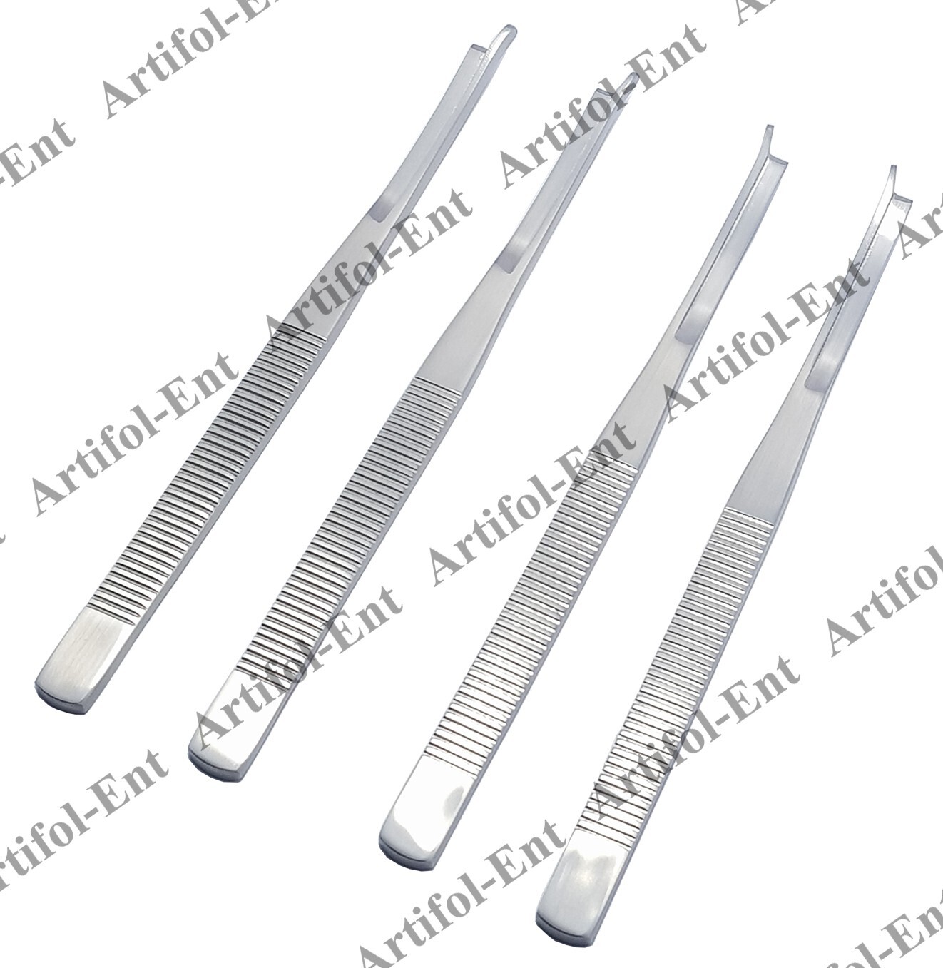 Silver Nasal Chisel 18cm Rhinoplasty Osteotome for Left and Right Side 2 Sets