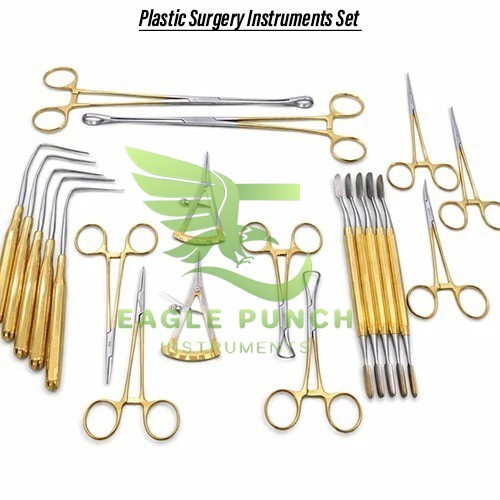 Plastic Surgery Instruments Set Of 21 Pcs