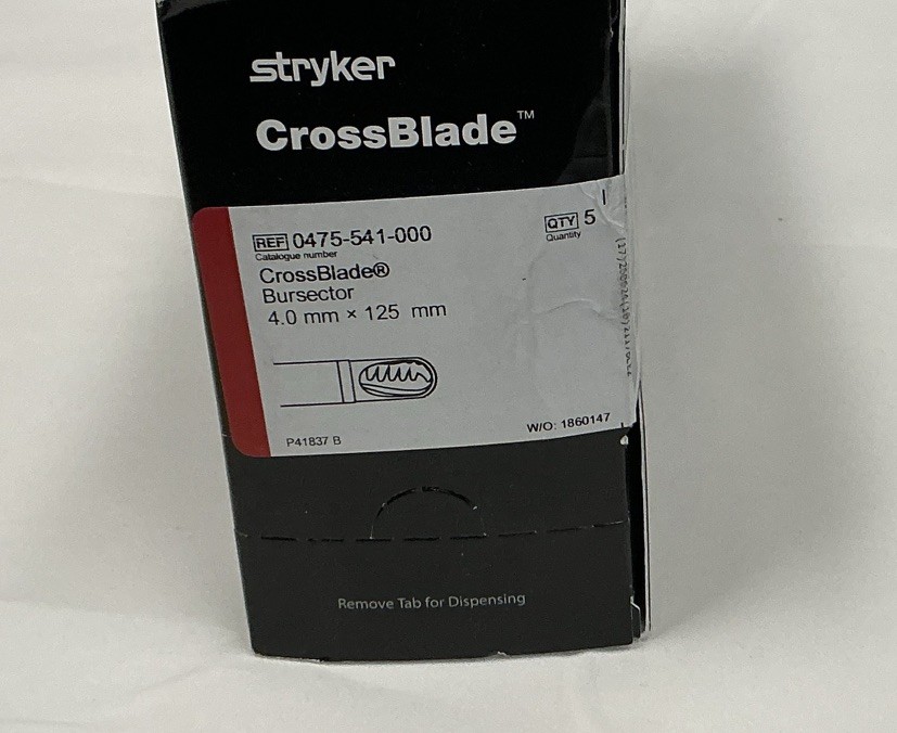 Stryker Cross Blade REF 0475-541-000
