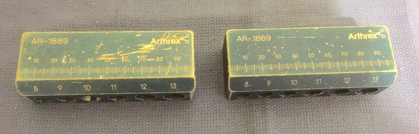 Arthrex AR-1889 Graft sizing block. Good condition, guaranteed.
