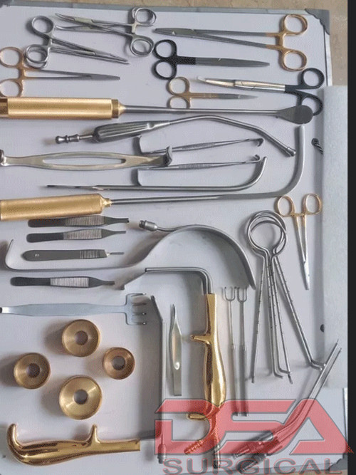Breast Augmentation Set Of 38 Pcs , Plastic Surgery Surgical Instruments