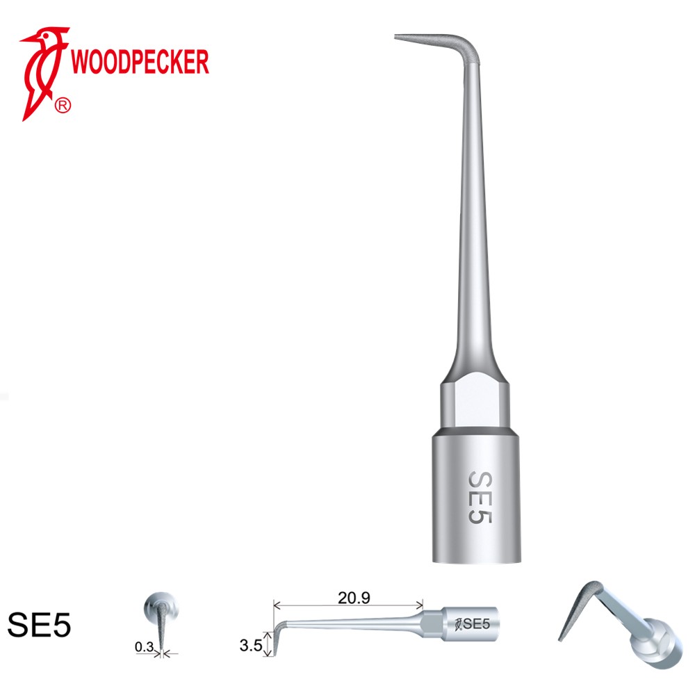 Woodpecker Dental Perio Bone Surgery Tips SE5 for Surgic Smart & AI Surgery