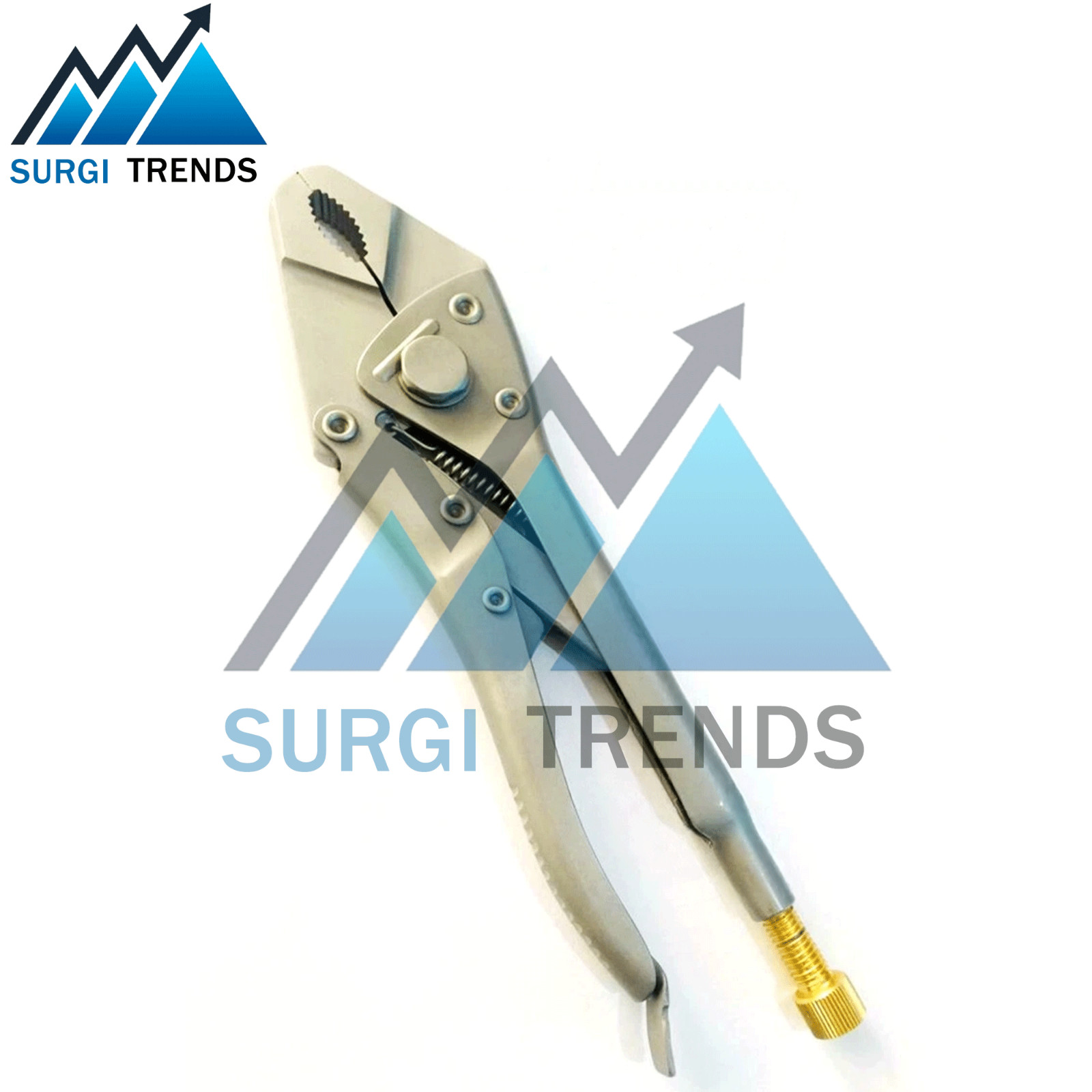 Vise Grip Locking Pliers Curved Jaws 8″ Surgical Orthopedic Instruments