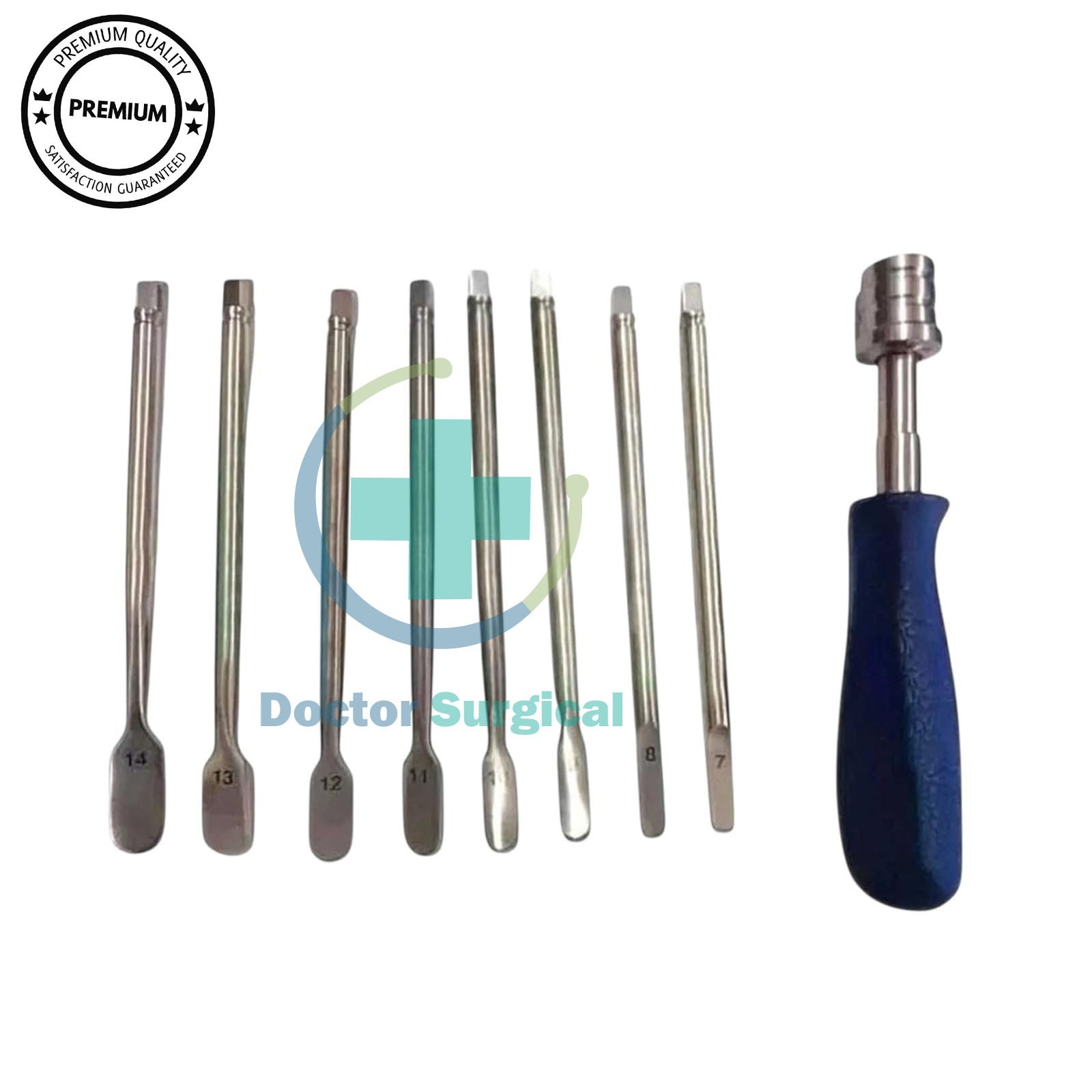 Spine Disc Distractor With Coupling Handle 7mm to 14mm Surgery Surgical Instrume