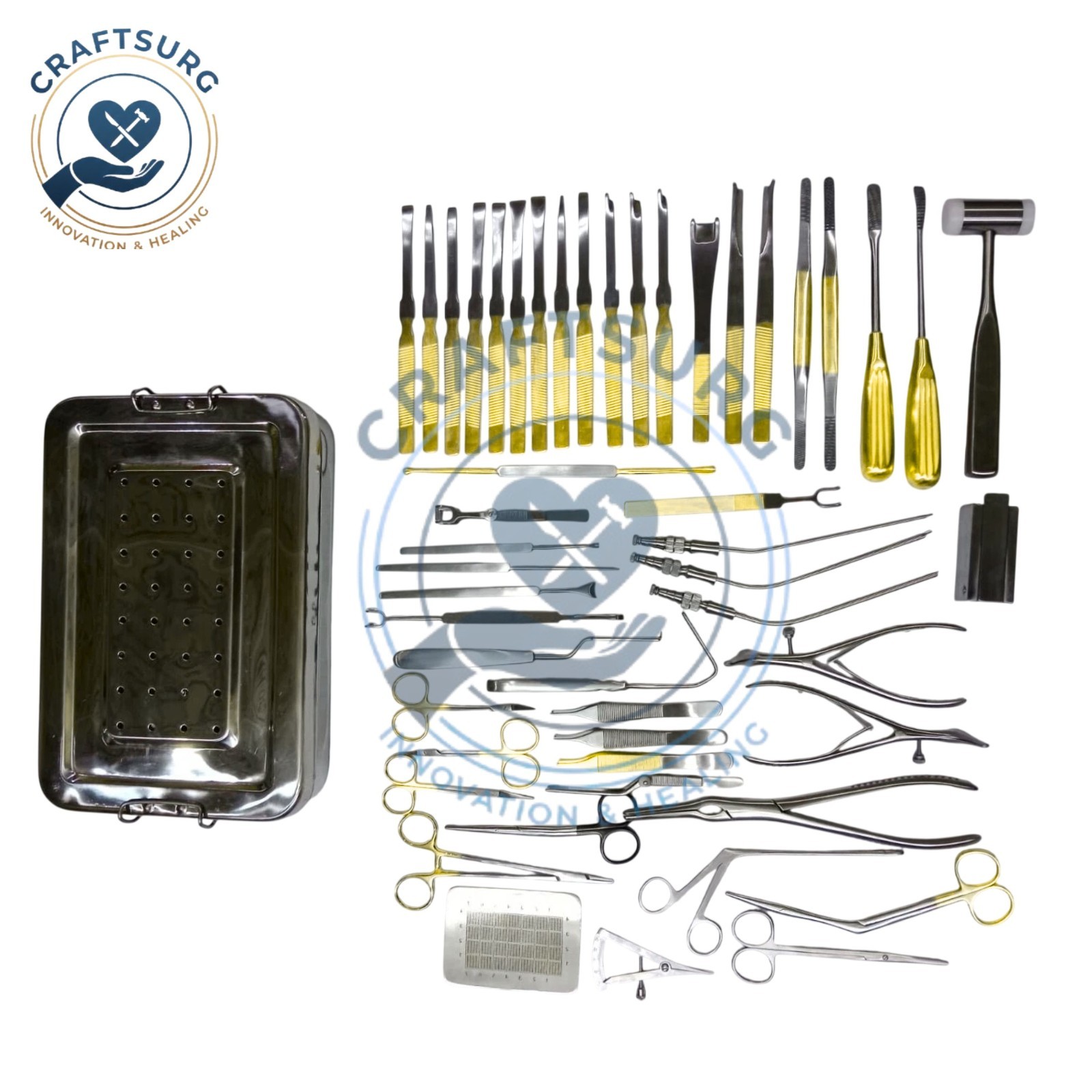 Rhinoplasty instruments German Nose & Plastic Surgery instruments 50 pcs set