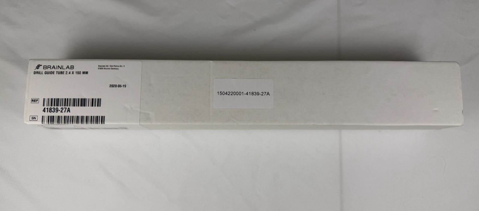 Brainlab 41839-27A Drill Guide Tube 2.4x150mm Neuro