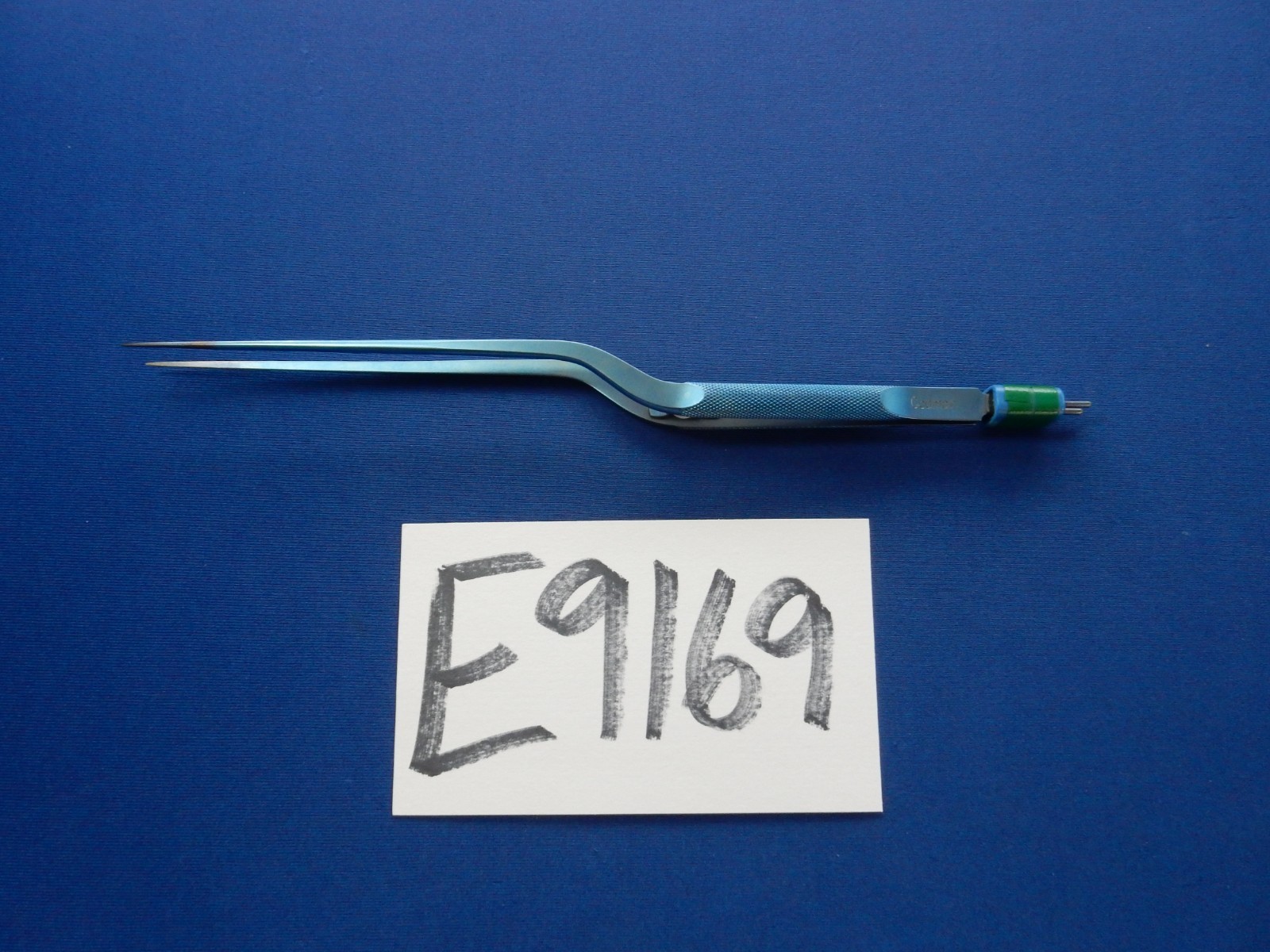 Codman 80-1715 Titanium Round Handle Rhoton Bayonet Bipolar Forceps