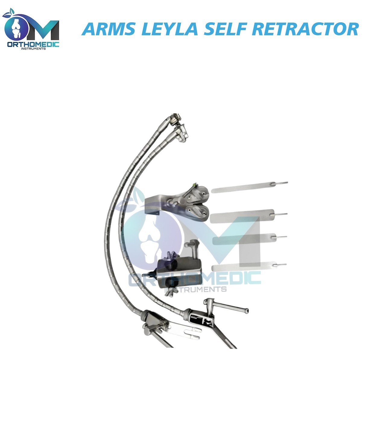 Two Arms Leyla Self Retractor Brain Retractor Set Neurosurgery