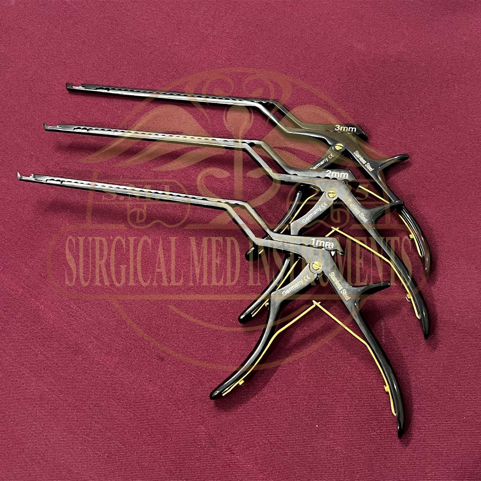 Clean Wave Bayonet Kerrison Rongeur pcs3 Neurology Spine Orthopedic Ins