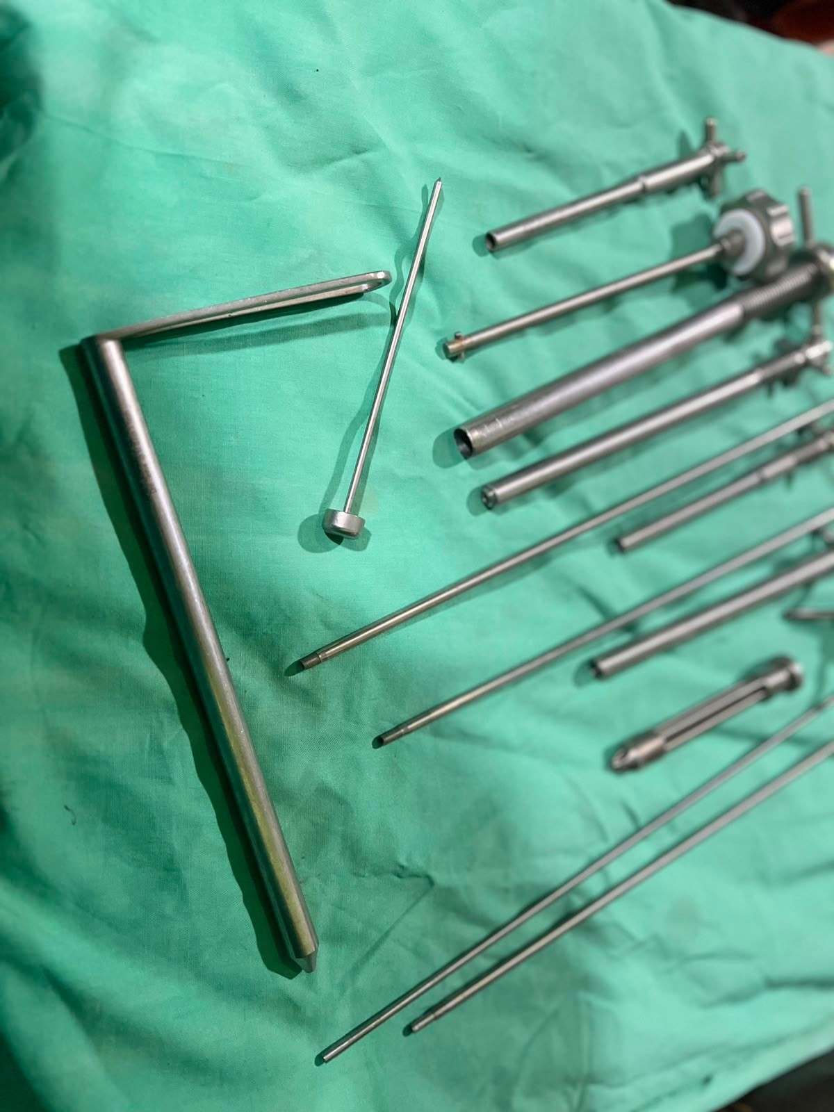 APIS orthopedic trocars and protection sleeves lot of 15pcs surgical instrument