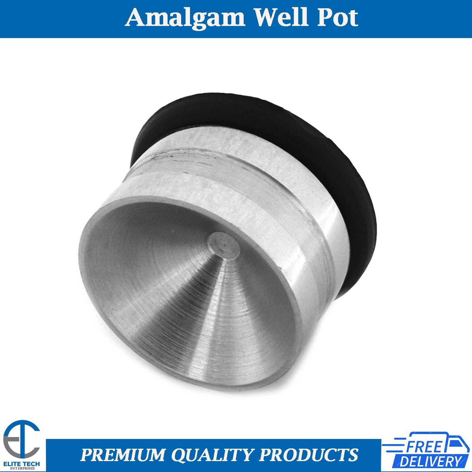 Surgical Non Slip Amalgam Well Pot Basin Mixing Dental Restorative Instruments