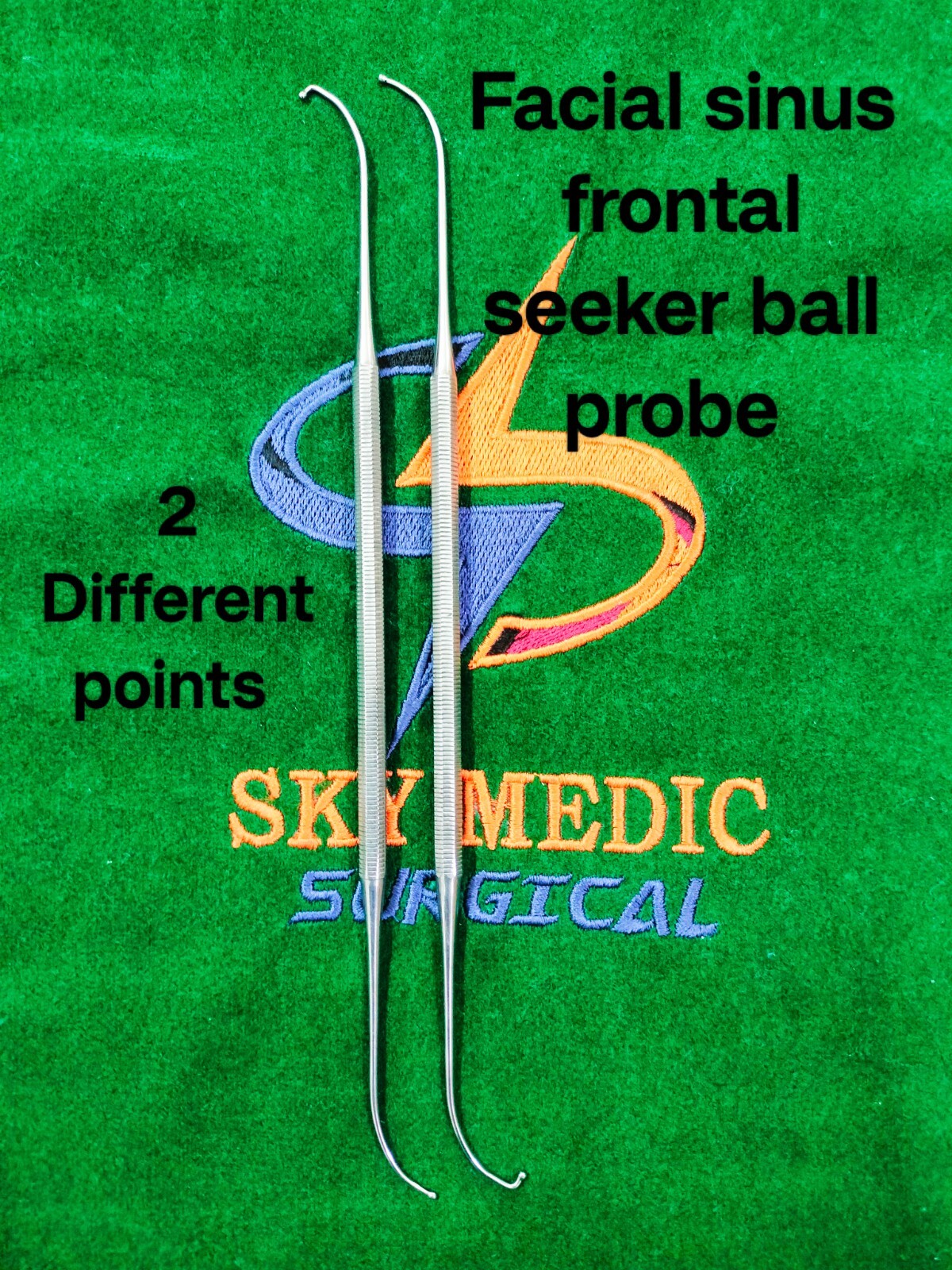 PACK OF 1 PIECE FACIAL FRONTAL SINUS SEEKER BALL PROBE ENT INSTRUMENT ENDOSCOPY