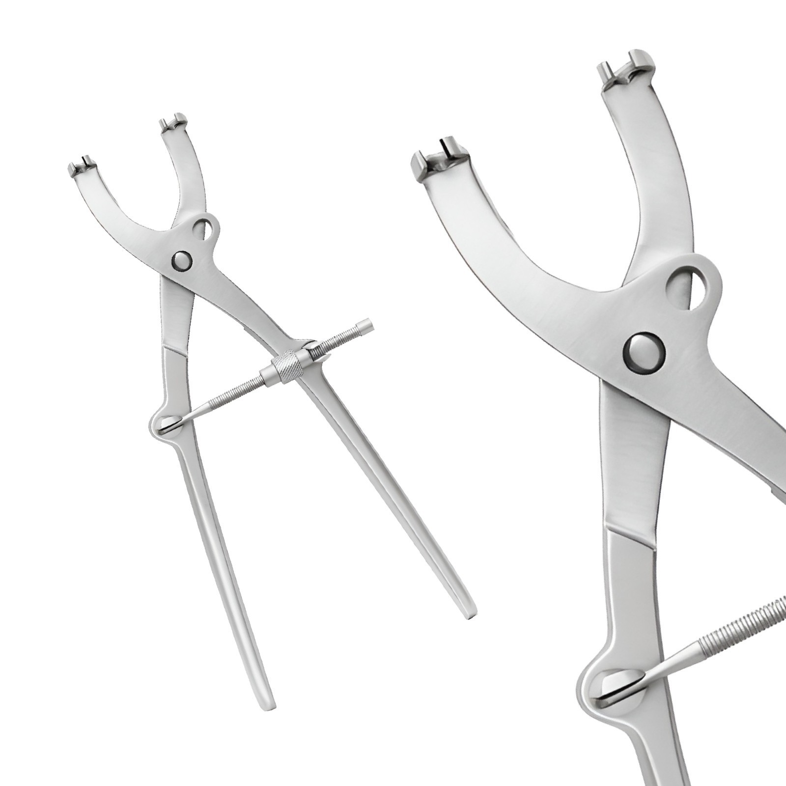 Pelvic Reduction Forceps Adjustable Jaws for Screws 25 cm Orthopedic Instruments