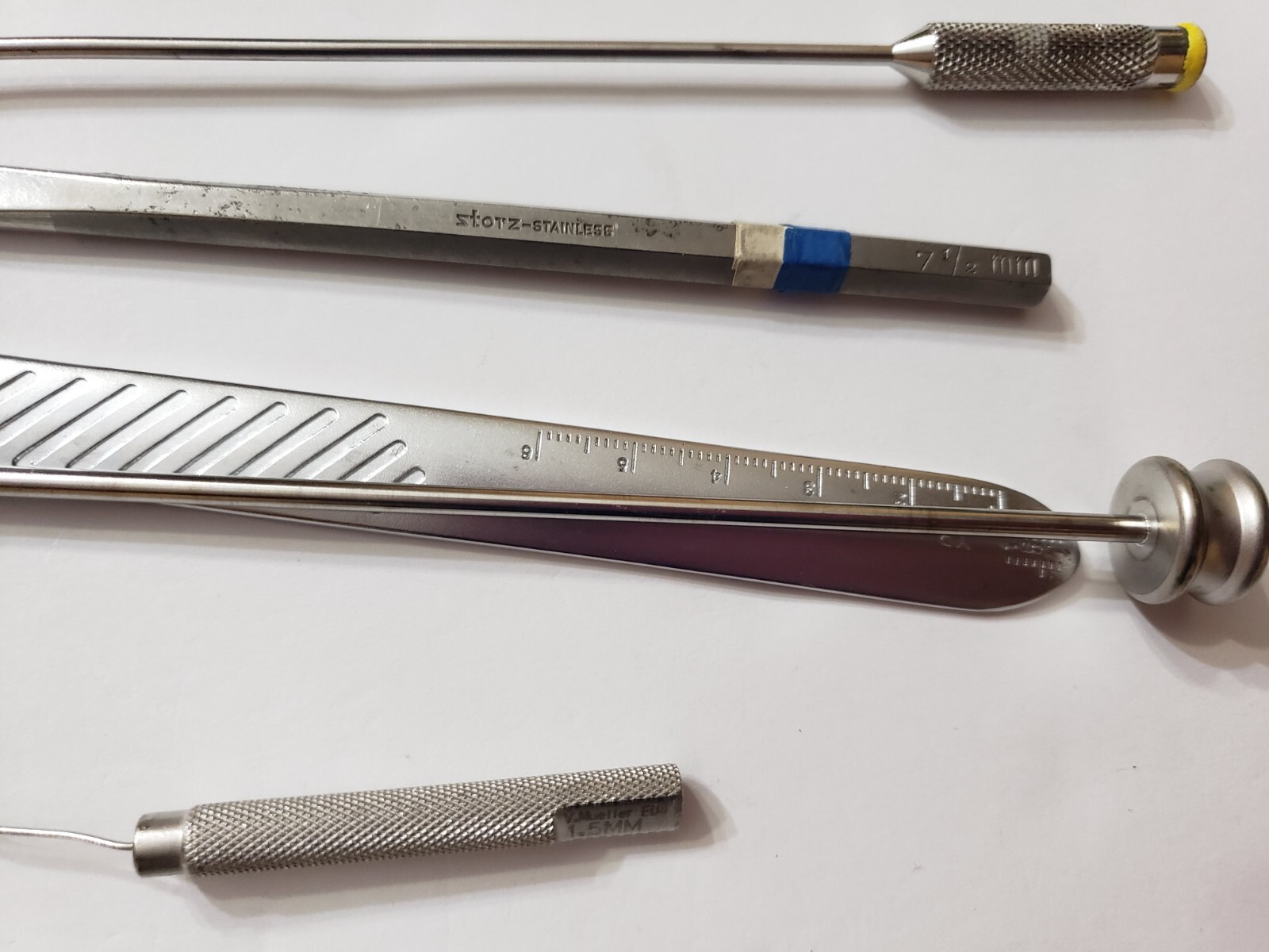 Lot Of 8 Storz Sickle Knife, Chisel, Trocar, Jacob Dissector Instrument