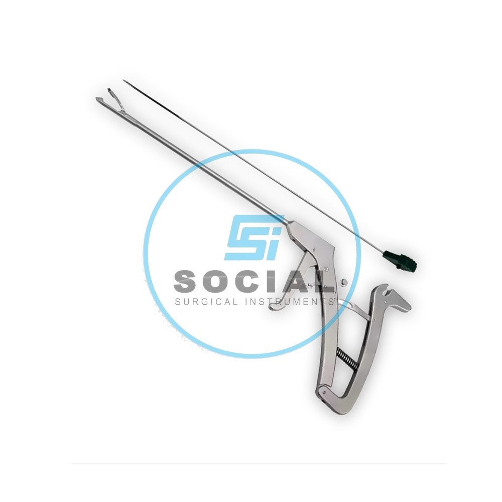 Knee Arthroscopy Scorpion Suture Passer Straight with 2 needles High Quality