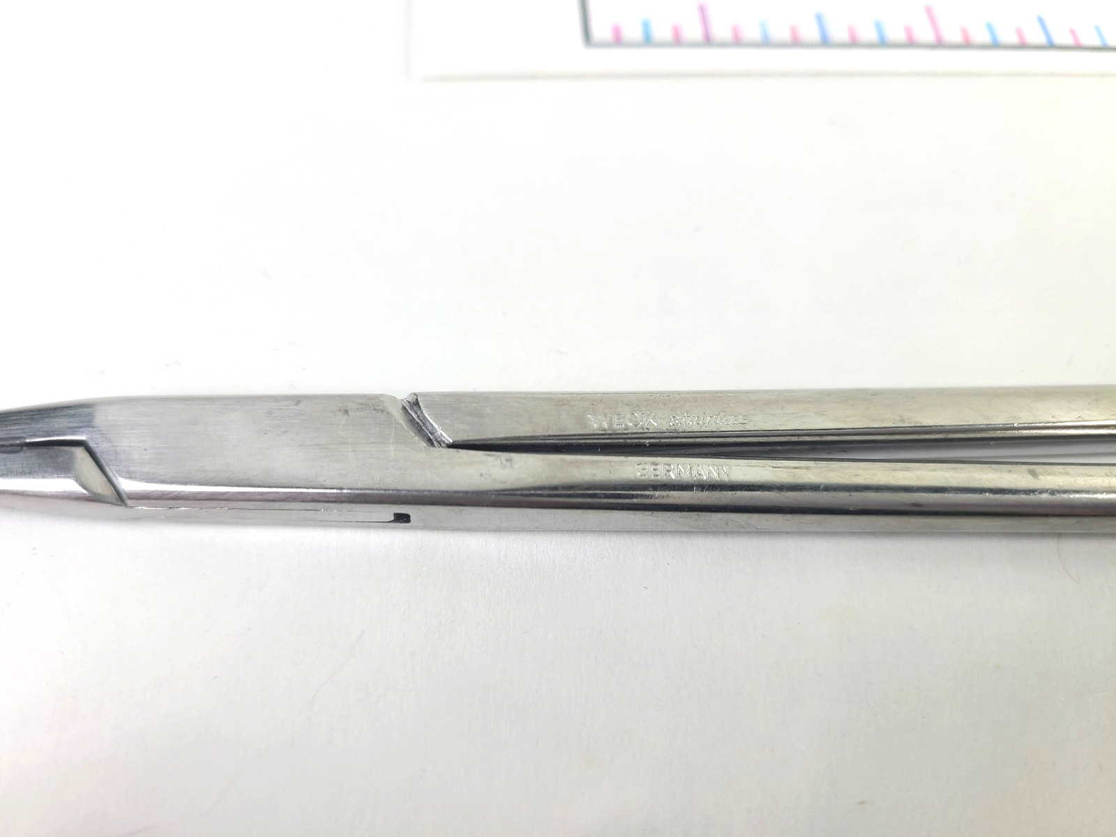 Weck 511112 MASSON NEEDLE HOLDER, Tungsten Carbide Jaws, 11 3/4″ (30cm)