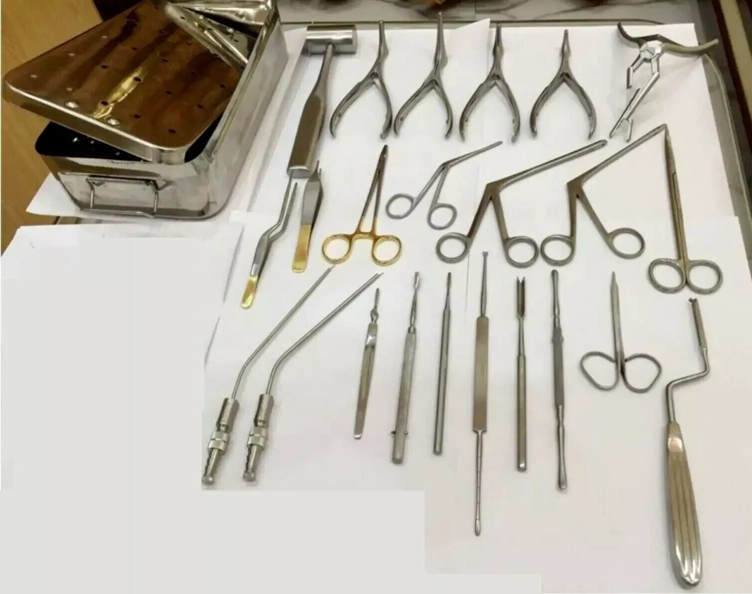 GERMAN STEEL SEPTOPLASTY INSTRUMENTS SET,NASAL SURGERY ENT SURGICAL SET