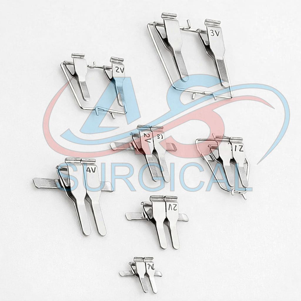 Acland Micro Surgery Vessel Clamps Set For Plastic Surgery & Neurosurgery