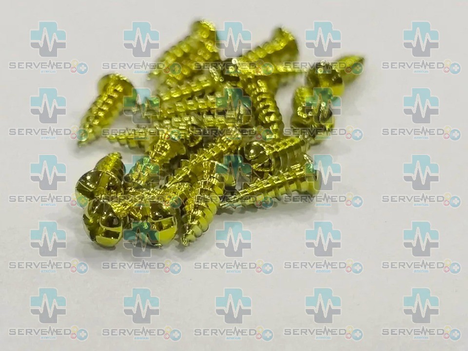 Continuous Plate 2mm*20 Hole W/ 2*7mm Self Drilling Philips Head Screw Titanium