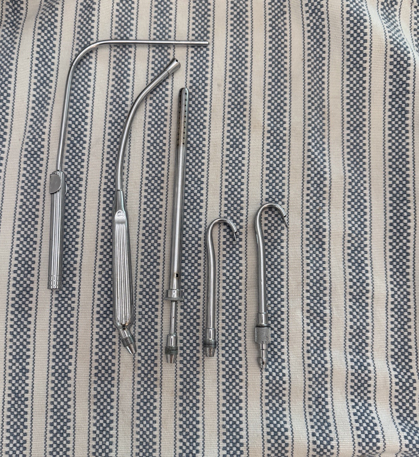 VINTAGE Assorted Lot of 5 Stainless Steel Surgical oral medical collectibles