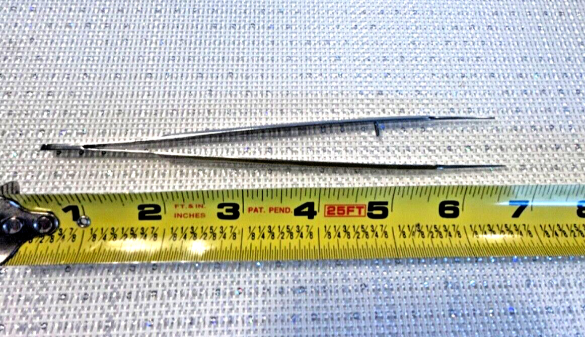 V. Mueller 7-Inch Straight Stainless Steel Surgical Forceps Made in Germany