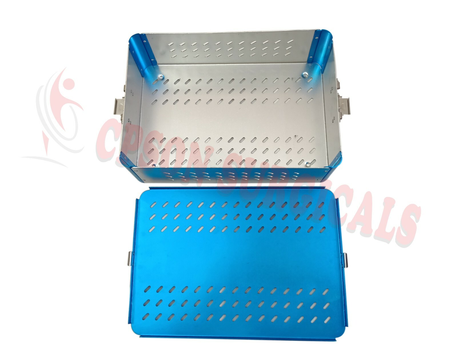Veterinary Empty Aluminium Case Box for Instrument 16′ x 11″ x 5″ Dimension
