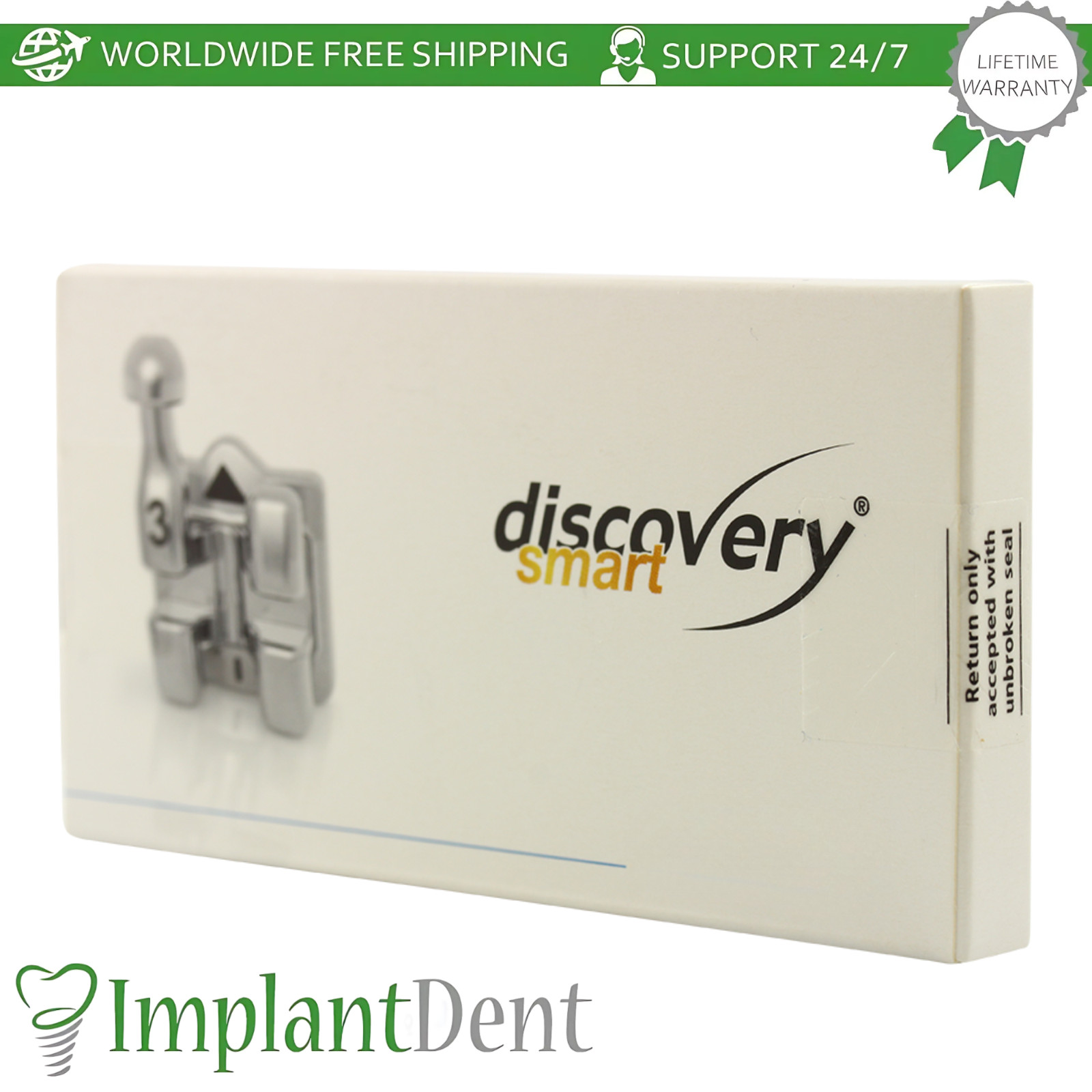 MBT Dental System Discovery Smart Brackets Kit 20pcs Crooked Teeth Correction